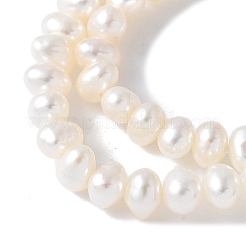 Natural Cultured Freshwater Pearl Beads Strands&nbsp;PEAR-I007-07K-05