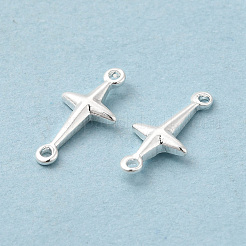 Brass Connector Charms&nbsp;KK-H442-23S