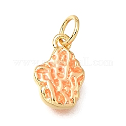 Brass Enamel Pendants&nbsp;KK-G605-16G