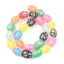 Handmade Silver Foil Glass Beads&nbsp;LAMP-K039-38