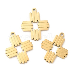 Ion Plating(IP) 316L Surgical Stainless Steel Pendants&nbsp;STAS-D078-25G