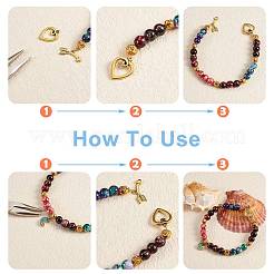 100Sets 10 Style Alloy Toggle Clasps&nbsp;FIND-SZ0002-15