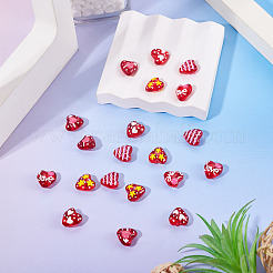 20Pcs 5 Styles Glass Enamel Beads&nbsp;GLAA-TA0003-49