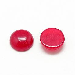 Natural White Jade Cabochons&nbsp;G-R416-16mm-10