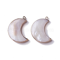 Natural Fresh Shell Pendants&nbsp;SHEL-P015-08KCG