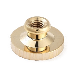 Tree Rings Brass Stamp Head&nbsp;AJEW-M036-02G