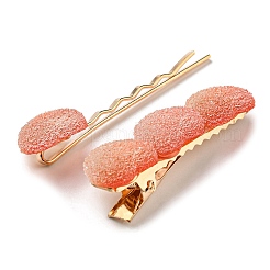 Gradient Heart Resin & Iron Clips Sets&nbsp;PHAR-F018-02D