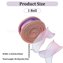 35M Gradient Color Polyester Ribbon&nbsp;OCOR-CY0004-37B
