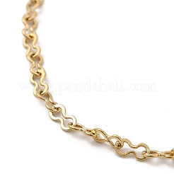 Ion Plating(IP) 304 Stainless Steel Gourd Link Chain Bracelet for Women&nbsp;BJEW-G667-04G