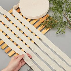 Cotton Cotton Twill Tape Ribbons&nbsp;OCOR-WH0057-30E-03