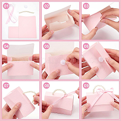 Handbag Shaped Paper Candy Gift Packing Boxes&nbsp;DIY-BC0016-11
