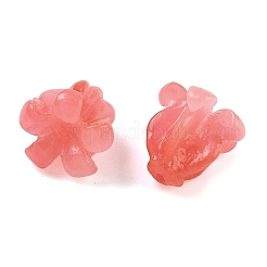 Synthetic Coral Carved Beads&nbsp;CORA-K010-01K