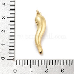 Rack Plating Brass Micro Pave Clear Cubic Zirconia Pendants&nbsp;KK-Z064-10G
