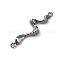 Rack Plating Alloy Connector Charms&nbsp;PALLOY-V002-06B-02