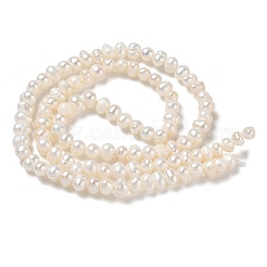 Natural Cultured Freshwater Pearl Beads Strands&nbsp;PA-CBAC463-43