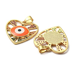 Real 18K Gold Plated Brass Pendants&nbsp;KK-L209-011G-02