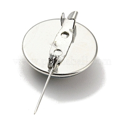 Round Glass Brooches&nbsp;FIND-Q096-01E