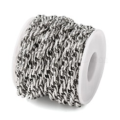 304 Stainless Steel Rope Chains&nbsp;CHS-A021-07C-P