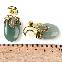 Natural Green Aventurine Lazuli Pendants&nbsp;G-L524-17G-05
