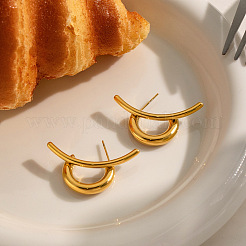 304 Stainless Steel Stud Earrings for Women&nbsp;ZJ4963-1