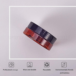 Plastic Cosmetics Cream Jar&nbsp;LS-AJEW-WH0096-29