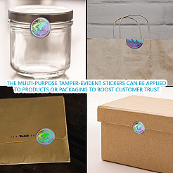 PET Waterproof Self Adhesive Laser Sticker&nbsp;STIC-WH0028-012