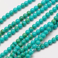 Imported Synthetic Turquoise Bead Strands&nbsp;G-A130-2mm-L05-1