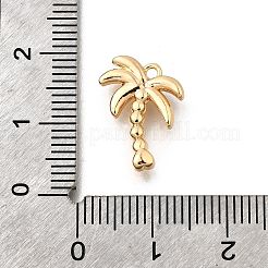 Brass Micro Pave Clear Cubic Zirconia Pendants&nbsp;KK-C096-16B-G