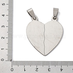 201 Stainless Steel Pendants&nbsp;STAS-Q342-43P