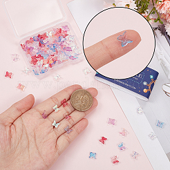 120Pcs 6 Style Transparent Glass Cabochons&nbsp;GGLA-SC0001-14