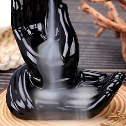 Ceramics Decorative Backflow Incense Burner Buddha's Hand Incense Holders Decoration Gift&nbsp;JX850A
