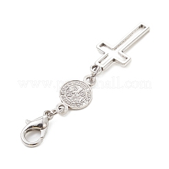 Alloy Cross Pendant Decorations&nbsp;HJEW-JM04631