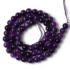 Natural Quartz Beads Strands&nbsp;X-G-R479-6mm-07