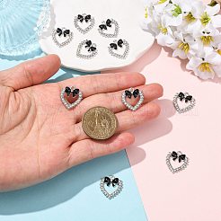 Alloy Enamel with Rhinestone Pendants&nbsp;FIND-FZC0005-007P-05