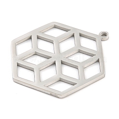 Non-Tarnish 304 Stainless Steel Pendants&nbsp;STAS-Z076-08P