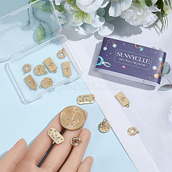 16Pcs 4 Styles Alloy Pendants&nbsp;FIND-SC0021-43
