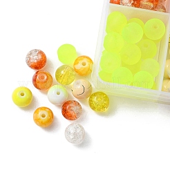 200Pcs 10 Style Mixed Style Glass Beads Strands&nbsp;GLAA-YW0001-57
