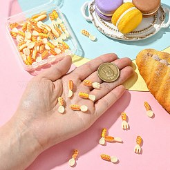 50Pcs 5 Styles Kitchen Ware Theme Resin Cabochons&nbsp;RESI-CJ0004-23