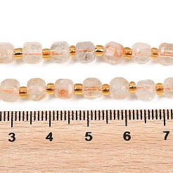 Heated Natural Citrine Beads Strands&nbsp;G-Z147-A02-01