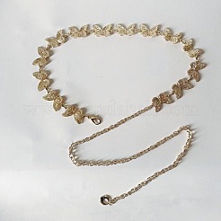 Zinc Alloy Butterfly Link Waist Chains&nbsp;WG2D3D9-02