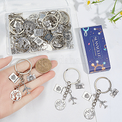 20Pcs Alloy Keychains&nbsp;KEYC-SC00028