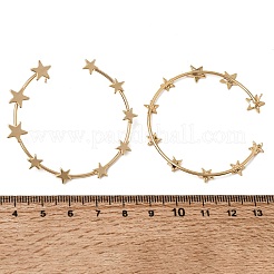 Brass Stud Earrings for Women&nbsp;KK-CBA3EDE-11G