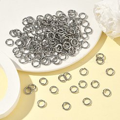 Tarnish Resistant 304 Stainless Steel Open Jump Rings&nbsp;STAS-E067-11-9mm