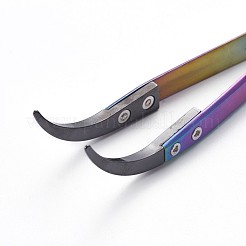 Stainless Steel Beading Tweezers&nbsp;TOOL-F006-12B