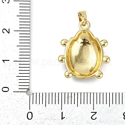 Brass Enamel Pendants&nbsp;KK-L231-18G-02