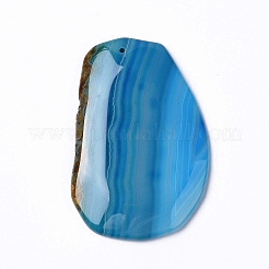 Natural Agate Big Pendants&nbsp;G-H285-01