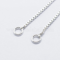 925 Sterling Silver Ear Stud Findings&nbsp;STER-I014-01S-B