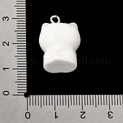 Opaque Resin Pendants&nbsp;RE-CBAD0A2-11P
