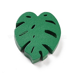 Spray Painted Natural Wood Beads&nbsp;LS-WOOD-M004-06
