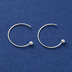 925 Sterling Silver Earring Hooks&nbsp;STER-K177-01S
